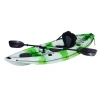 JIA YU Single Person Foldable Inflatable Fishing Canoe Kayak with Seat and Drop Stitch Floor