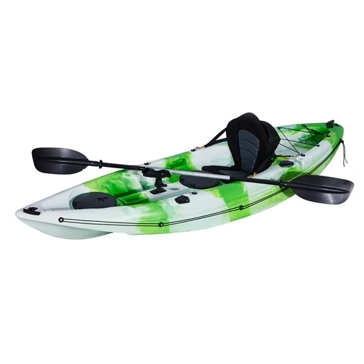 JIA YU Single Person Foldable Inflatable Fishing Canoe Kayak with Seat and Drop Stitch Floor