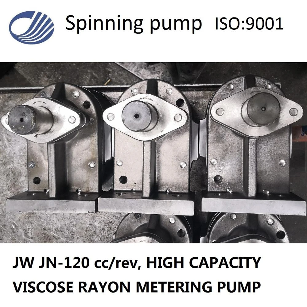 JINGWEI brand 120cc Spinning Pump Gear Metering Pump for Viscose Staple fiber