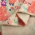 Import jute linen cotton fabric flower print design fabric for bags from China
