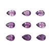 Kahkashan Jewelry Factory Wholesale Natural Amethyst Purple Cabochon Pear 5*7mm 6*8mm Loose Gemstones Calibrated