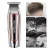 Import kemei electric hair clipper KM-032 barber carving trimmer professional hair clipper ceramic blade cordless trimmer from China