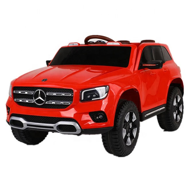 Kids cars electric ride on 12v with remote control Benz GLB license 2 seater children ride on car
