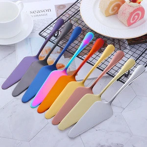 Kitchen accessories stainless steel baking pizza shovel server Cake Tools