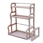 Kitchen Spice Organizer Plastic Storage Shelf Spice Rack