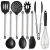 Import Kitchen Ware Household Stainless Steel and Silicon Cooking Utensil Set 8 from China