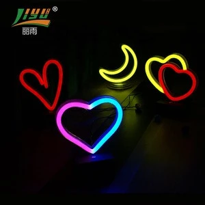 Led neon desk table lamps modern lamps for bedrooms