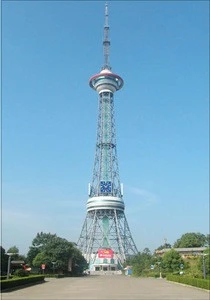 Liang Figure 60m strength wind steel telecommunication tower