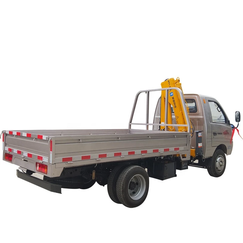 Light Cargo Truck with mini crane for sale good price