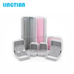 LINGTIAN Wholesale Custom Velvet Jewellery Ring Display Box Jewelry Packaging Box