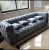Import living room sofa velvet fabric upholstery full tufted buttons corner sofa set furniture chesterfield lounge sofa couch from China