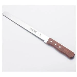Lixsun High Quality Stainless Steel Bread Slicer Knife And Cake Knife With Wooden Handle with 10inch 12inch 14inch