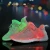 Import Loafers kick off a flying woven elastic foot large size small white shoes night light up shoes from China