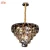 Import lobby club big stairs ceiling lamp modern large long led crystal chandelier pendant lighting for hotel from China