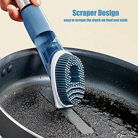 Pot Clean Machine Buy Long Handle 3 In 1 Kitchen Pot Cleaning Tools With Removable Sponge ...