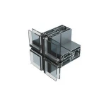 Low-e glass double layer laminated glass building cladding wall