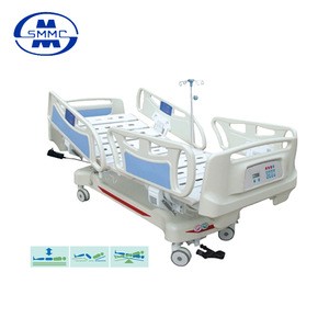luxurious 5 functions 24V automatic electric hospital beds with weigh instrument