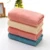Import Luxurious Twistless yarn Bamboo Fabrics yarn dyed embroidered face towels from China