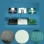 Import Luxury marble metal watch stand display counter high-end watch display props from China