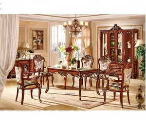 luxury uniqe furniture American european style dining room set
