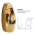 Import Luxury wall-hung gold Urinal Brands For Urinals With Sensor For Hotel Using from China