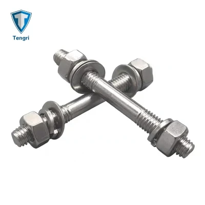 Made in China Stud Bolt Full/Half Thread Anti-Corrosion Stainless Steel Threaded Rod DIN975/976 M6-M39 Customize Bolts