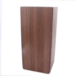 Magnetic Knife Holder with 4 side Magnet walnut Wood Magnetic Knife Guard Holder, Organizer Block Without Knives for kitchen