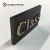 Import Manufacturer Custom School Decorative Brass Plaque Engraved Metal Plaque from China
