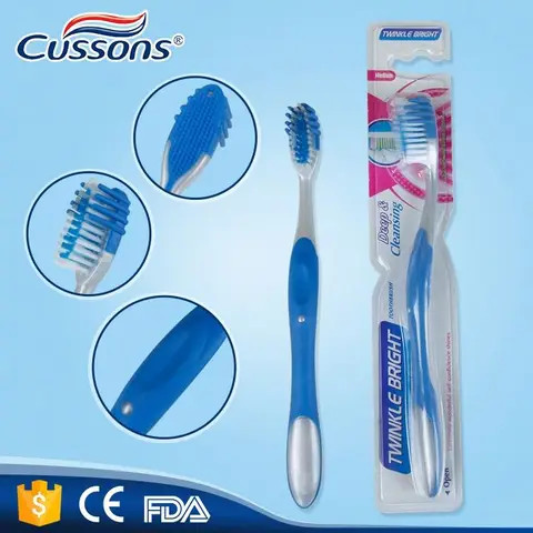 Manufacturer Custom Toothbrush Gum Massage Adult Toothbrush