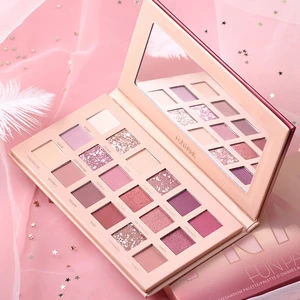 Manufacturer sells 18 colors nude color eye shadow palette and can blend long Eyeshadow Palette