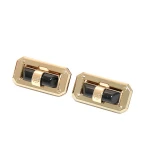 Manufacturers  Hardware Accessories   Design Bag Accessories Gold Custom Metal Bag  Accessories Labels Metal Plates