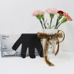 Manufacturers Sell Household Black Gloves Disposable Black TPE Gloves