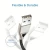 Import Max. 2.4A Fast Speed type c cable USB 2.0 to Type c 3.1 With USB C Reversible Connector + Braided Cable + Aluminium Case from China