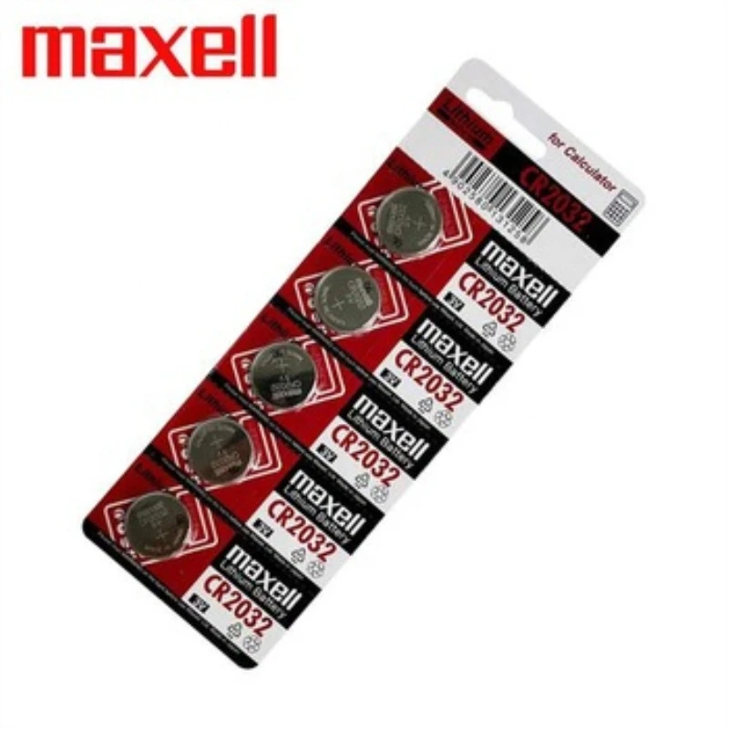 Maxell CR2032 2016 2025 1632 1620 1616 1220 Button Battery 3V Button lithium battery Car remote control battery