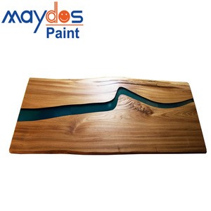 Maydos Crystal Clear Bar Table Top Epoxy Casting Resin Coating For Wood Tabletop