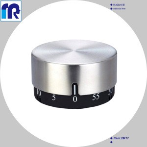 mechanical timer,defrost stainless steel countdown kitchen timer, magnetic cooking timer