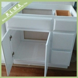Melamine particle board white melamine storage cabinets for baby bedroom furniture