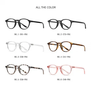 Men Women Anti Blue Light Blocking Eye Glasses Optical Frame TR90 Eyewear Fashion Designer Computer Glasses