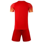 Mens Custom Design United Soccer Jersey Full Sublimation Breathable Football Uniform with Digital Printing Automated Cutting