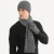 Import Men&#x27;s Winter Beanie Hat Neck Warmer Scarf and Touchscreen Gloves 3 PCS Knitted Cap Set for Men &amp; Women from China