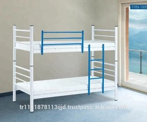 Metal Bed 90 190 Cm Painted Multi, Multi Colored Metal Bunk Beds