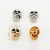 Import Metal Skull  Button Rivet  Decoration For Leather Products from China