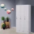 Import Metal Wardrobe Closet Cabinet,Small Office 3 Door Steel Clothes Storage Locker from China