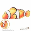 MewooFun Flopping Fish Cat Toy Catnip Toys Electric Moving Fish Cat Toy