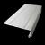 Import Milk white PVC Door Frame with brush insert channel from China