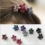 Import mini flower shape colorful kids hair clips/hairgrips from China