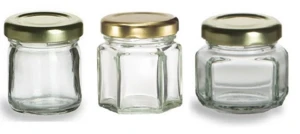mini honey glass jar 25ml /25g