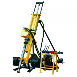 Mini portable DTH drilling machine for mining blasting for sale with electric engine 20m depth in South Africa