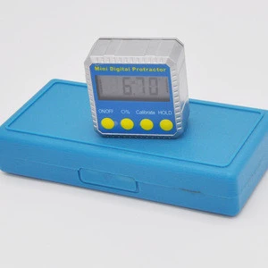 Mini Precision digital protractor inclinometer Level box digital angle finder Bevel Box with magnet base