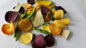 Mixed Vegetable and Fruit Chips Veggie Snacks